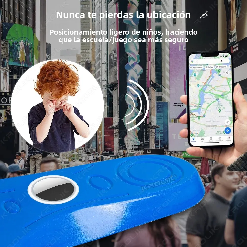 Plantilla Ergonómica LunoSafe™ - Seguridad Invisible para AirTag