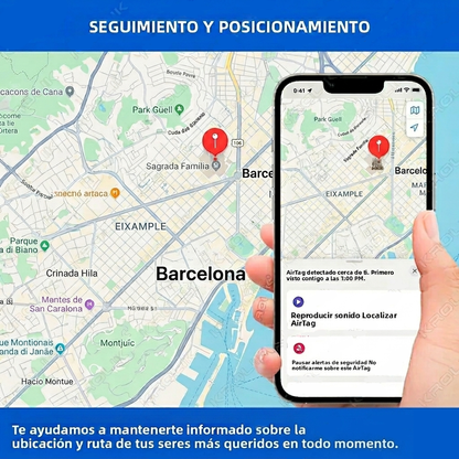 Plantilla Ergonómica LunoSafe™ - Seguridad Invisible para AirTag